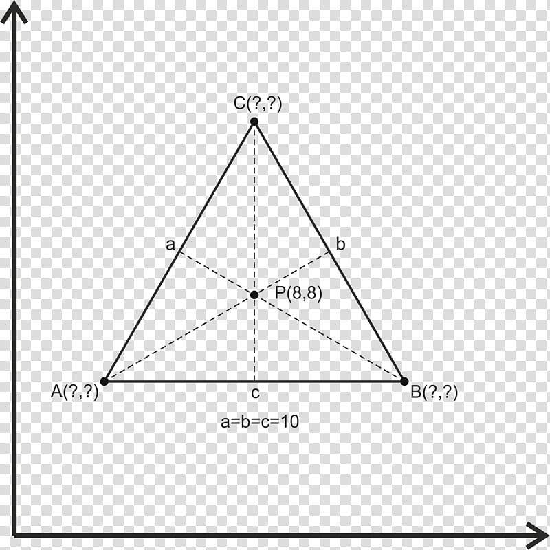 Equilateral Triangle, Point, Coordinate System, Area, Cartesian Coordinate System, Isosceles Triangle, Equilateral Polygon, Geographic Coordinate System transparent background PNG clipart