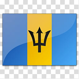 countries icons s., flag barbados transparent background PNG clipart