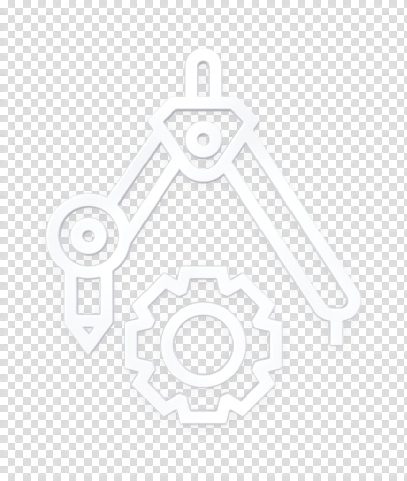 STEM icon Draw icon Compass icon, Logo, Symbol, Line, Emblem, Circle transparent background PNG clipart