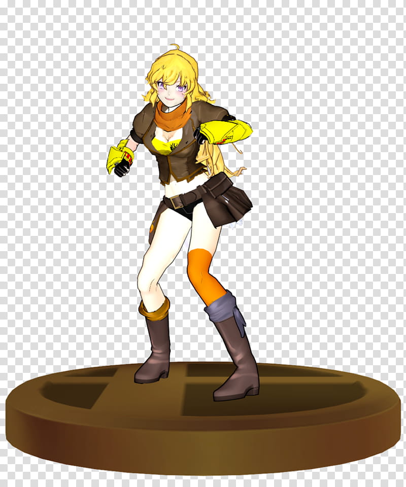[MMD] Yang Xiao Long SSB Trophy transparent background PNG clipart