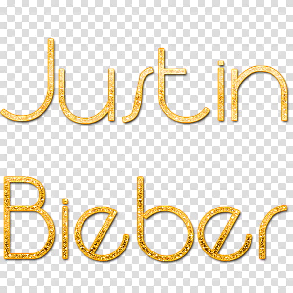 Justin bieber nombre transparent background PNG clipart