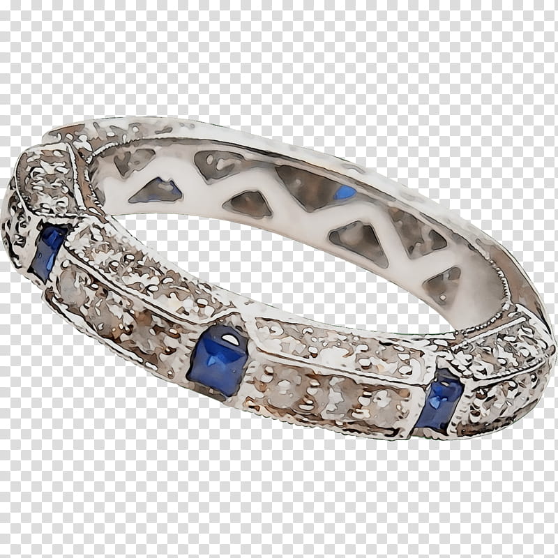 Wedding Ring Silver, Bracelet, Bangle, Sapphire, Jewellery, Body Jewellery, Diamond, Blingbling transparent background PNG clipart