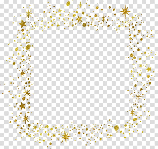 Gold Frames, BORDERS AND FRAMES, Gold Stars, Frames, Yellow, Text, Line, Body Jewelry transparent background PNG clipart