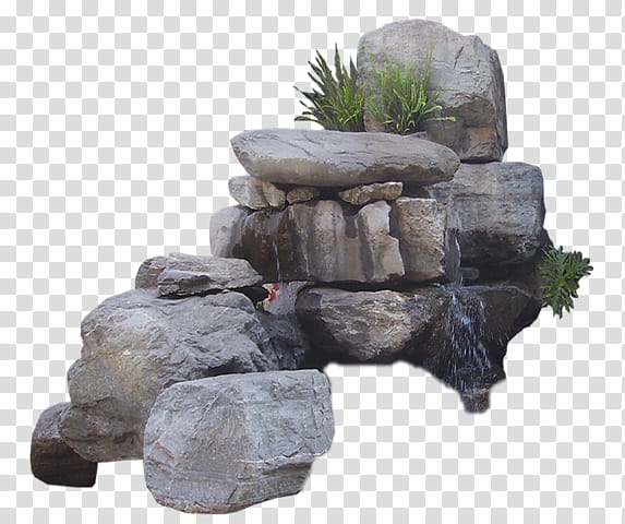 Pond, Rock Garden, Tree, Landscaping, Deck, Landscape, Boulder, Lawn transparent background PNG clipart
