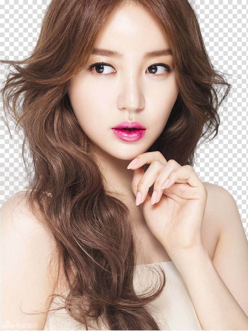 Eun hye render, woman wearing pink lipstick transparent background PNG clipart