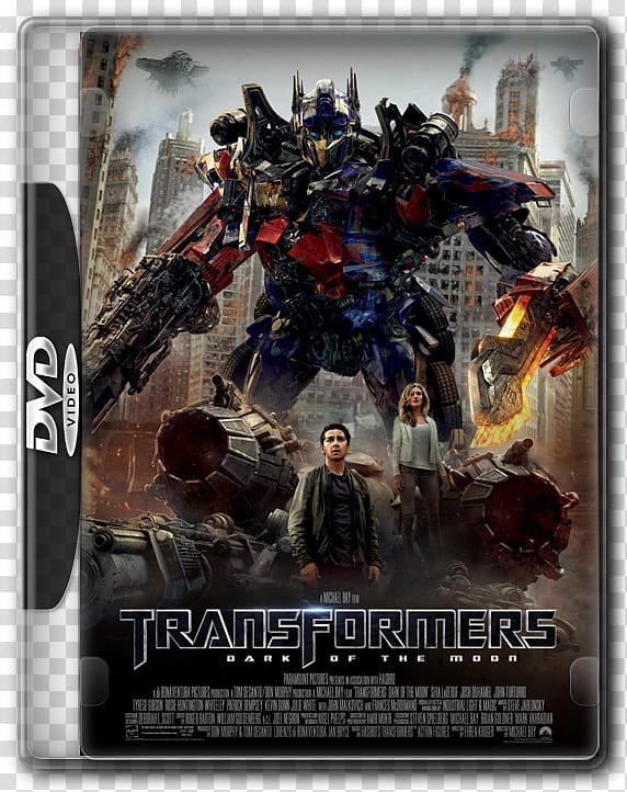 DVD Movie Case Icons, Transformers- transparent background PNG clipart