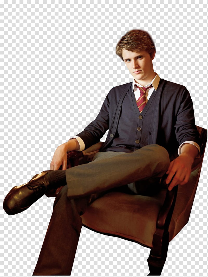 House Of Anubis, man sitting on armchair transparent background PNG clipart