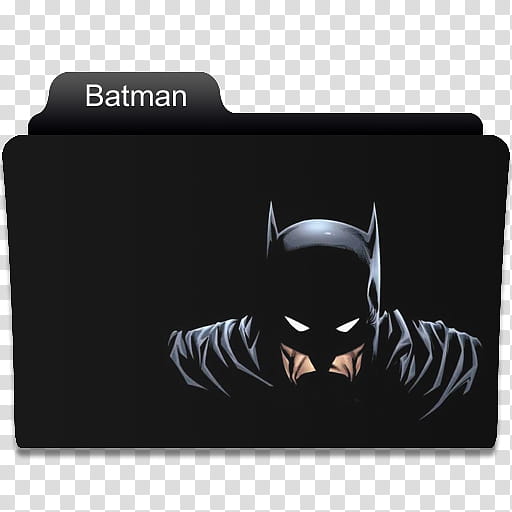 DC Comics Folder , Batman  transparent background PNG clipart