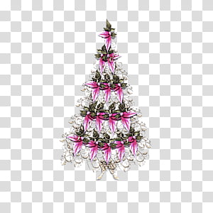 Christmas tree, Christmas Decoration, Oregon Pine, Christmas Ornament, Holiday Ornament, Pink, Colorado Spruce, Christmas 
 transparent background PNG clipart thumbnail