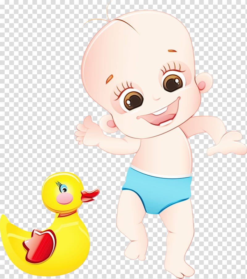 Baby Duck, Toddler, Figurine, Infant, Character, Finger, Cartoon, Toy transparent background PNG clipart