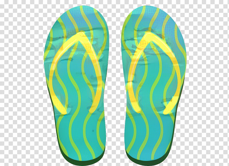 Background Green, Flipflops, Slipper, Shoe, Footwear, Yellow, Aqua, Turquoise transparent background PNG clipart