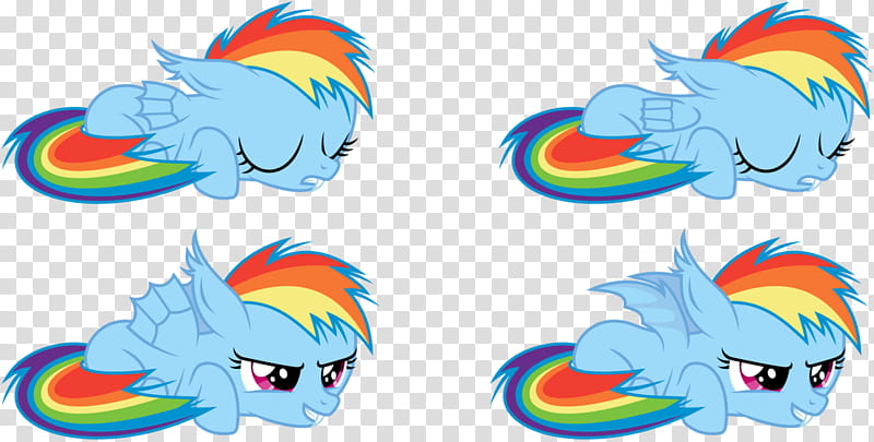 Rainbow Dash Batfilly Sleeping / Awake, yellow blue green and red haired boy cartoon character transparent background PNG clipart