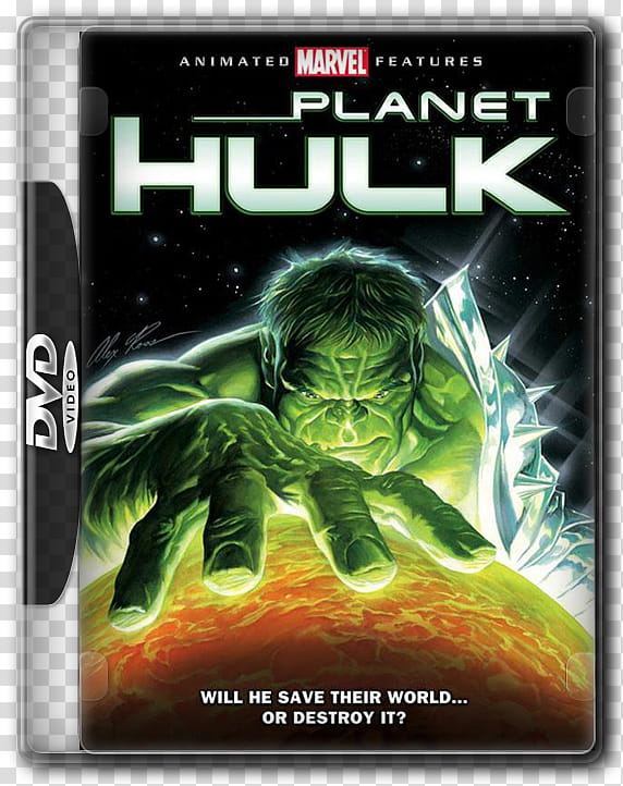 DVD Movie Case Icons, planet-hulk transparent background PNG clipart