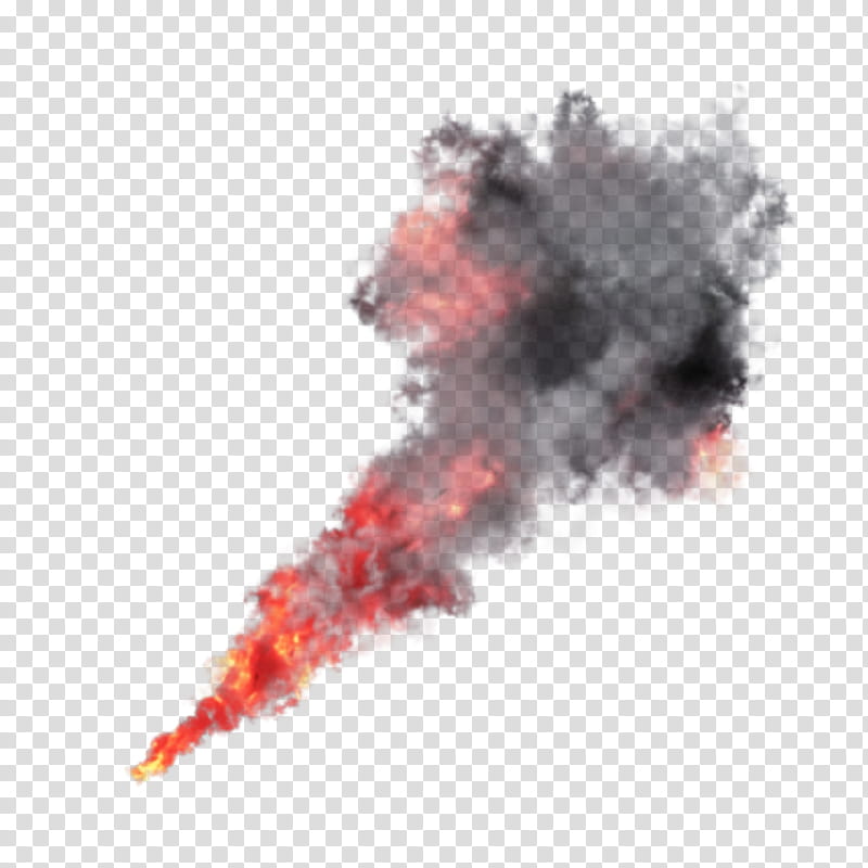 red smoke transparent background PNG clipart