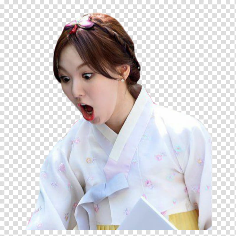 KPOP MEME EPISODE  RED VELVET, Red Velvet Wendy wearing traditional Korean dress transparent background PNG clipart