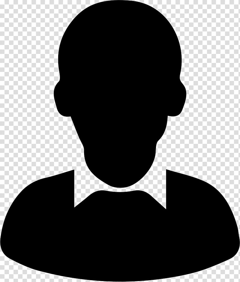 Font Awesome Silhouette, Management, Businessperson, Binary File, Computer Software, Plugin, Black And White
, Head transparent background PNG clipart