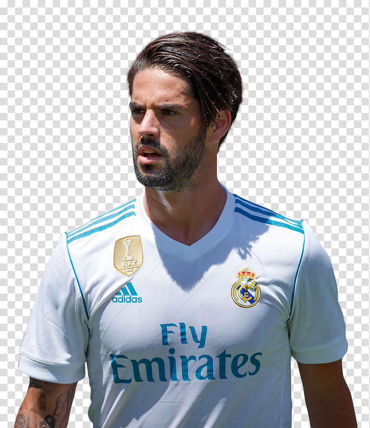Isco Alarcon Real Madrid Render transparent background PNG clipart