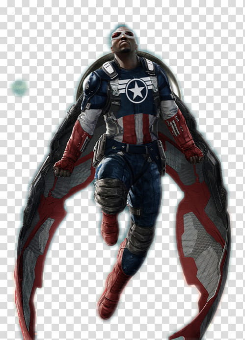 Falcon Captain America Render transparent background PNG clipart