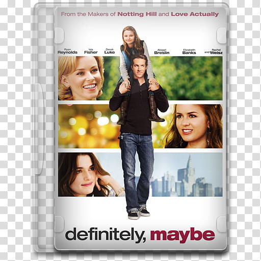 Movie Icon , Definitely, Maybe, Definitely, Maybe DVD case transparent background PNG clipart