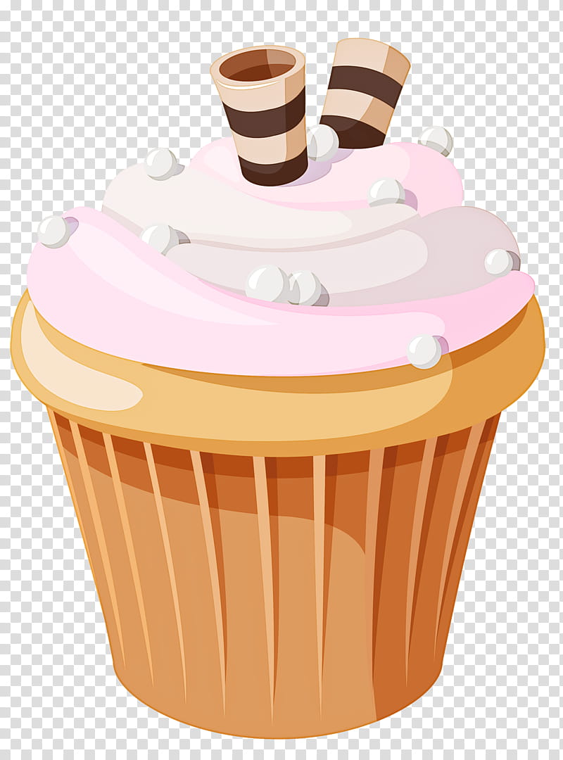 Milkshake, Baking Cup, Pink, Cupcake, Dessert, Food, Ice Cream Maker transparent background PNG clipart