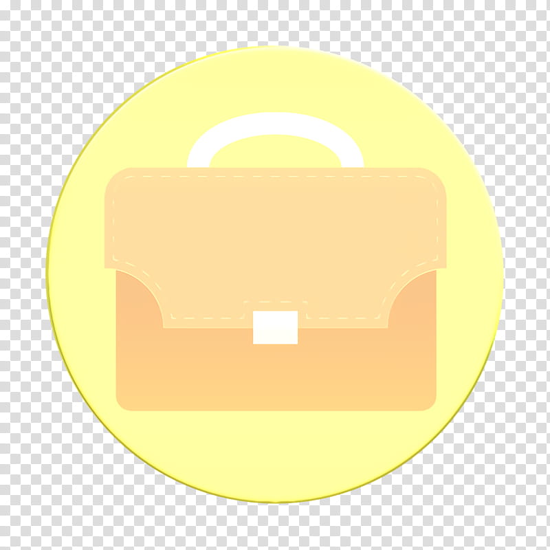 Business Icon, Bag Icon, Briefcase Icon, Portfolio Icon, Desktop , Yellow, Computer, Computer Icons transparent background PNG clipart