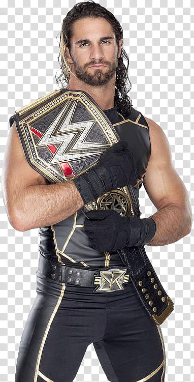 Seth Rollins WWE World Heavyweight Champion transparent background PNG clipart