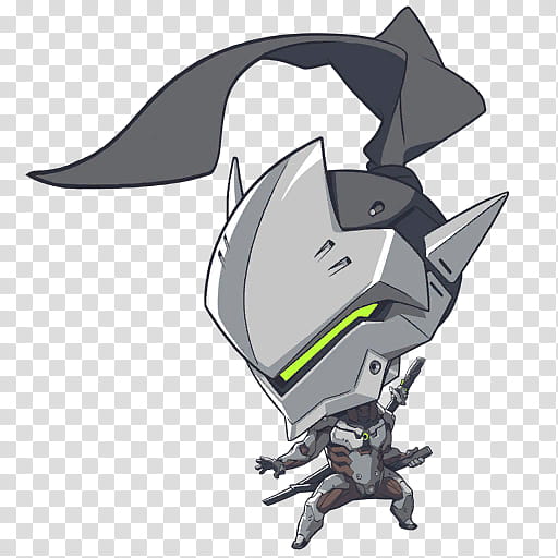 Icons Heroes Overwatch, Genji transparent background PNG clipart