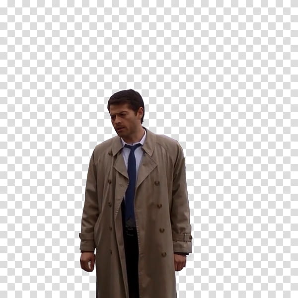 MISHA COLLINS CASTIEL AND , standing man looking down transparent background PNG clipart