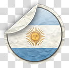 world flags, Argentina icon transparent background PNG clipart