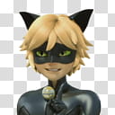 Miraculous Ladybug And Chat Noir, anime character wearing mask transparent background PNG clipart