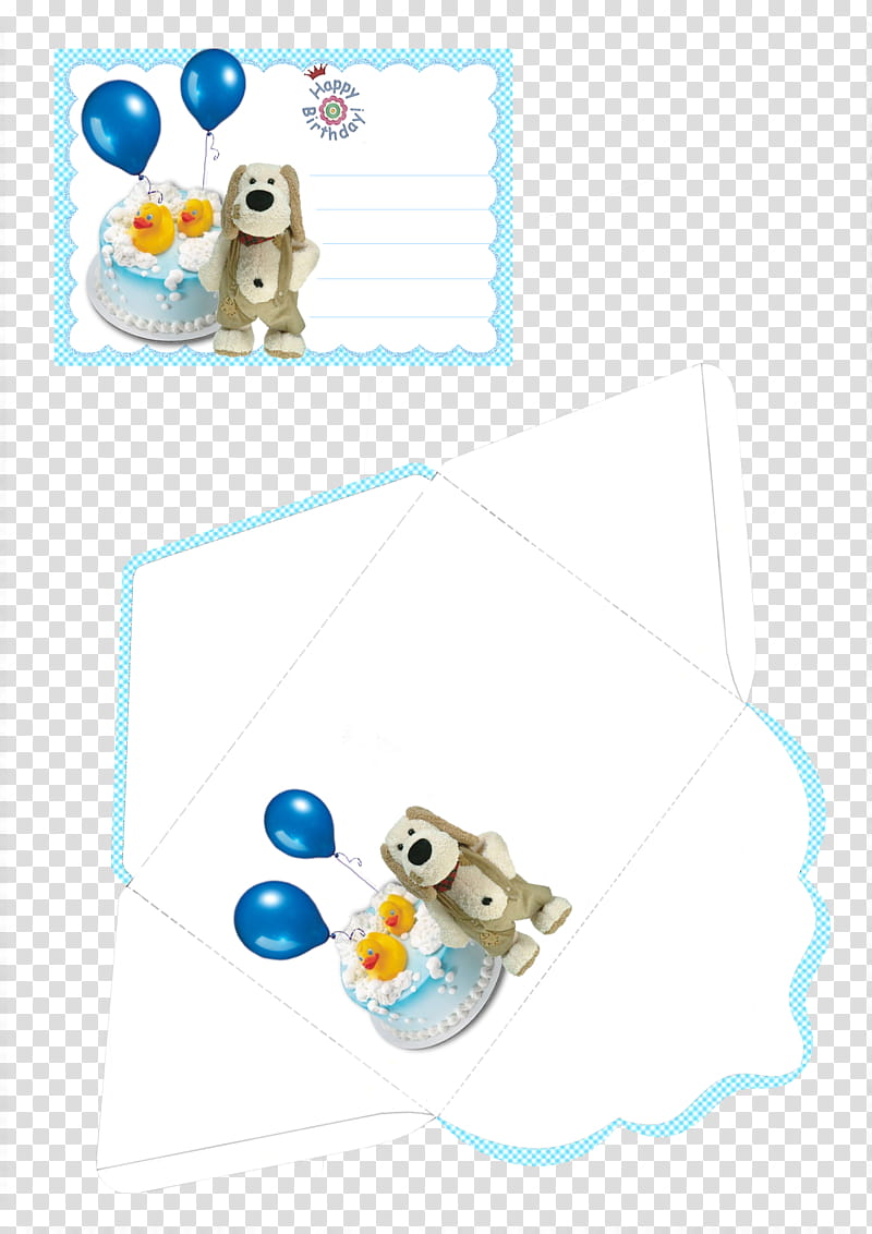 cards for children, white and blue invitation card with envelope illustration transparent background PNG clipart