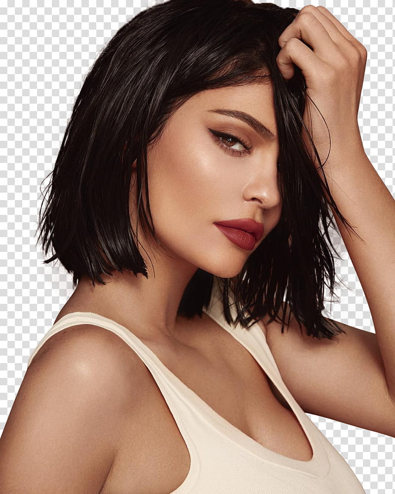 Kylie Jenner and Kim Kardashian transparent background PNG clipart