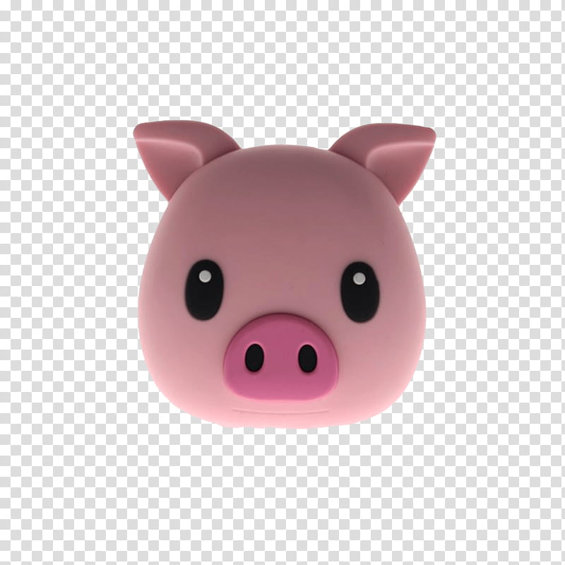 Pig Emoji, Battery Charger, Power Bank, Electric Battery, Ampere Hour, Mobile Phones, Microusb, Romoss transparent background PNG clipart