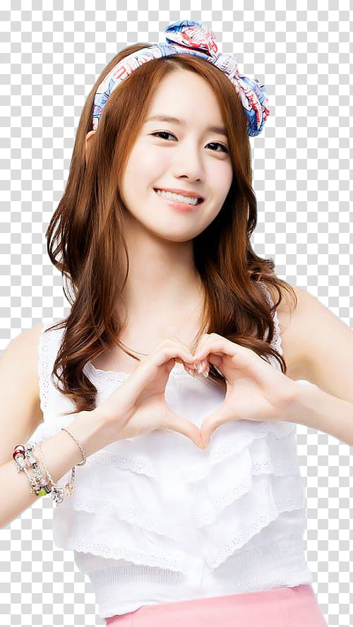 SNSD YoonA transparent background PNG clipart