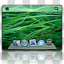 LEOPARD REFFLECTIVE ICONSET , Apple screen illustration transparent background PNG clipart
