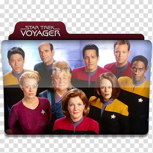 Windows TV Series Folders S T, Star Trek Voyager folder transparent background PNG clipart