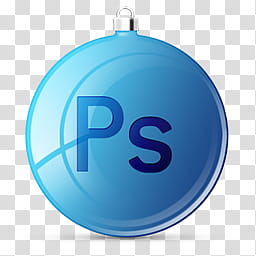 Adobe CS Icons xMas style, Ps, Adobe shop logo illustration transparent background PNG clipart