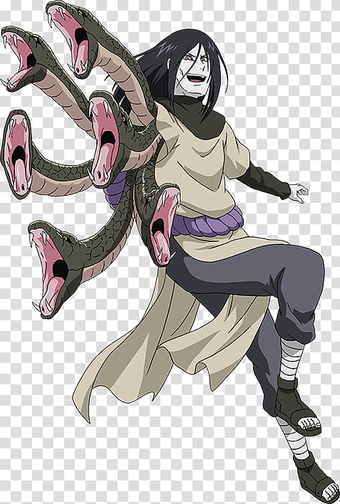 Orochimaru One of the Legendary Sannin transparent background PNG clipart