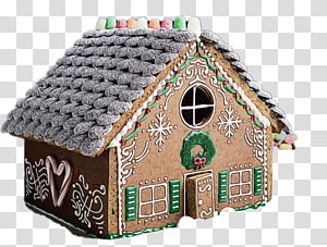 Christmas decoration, Watercolor, Paint, Wet Ink, Gingerbread House, Interior Design, Cottage, Roof transparent background PNG clipart thumbnail