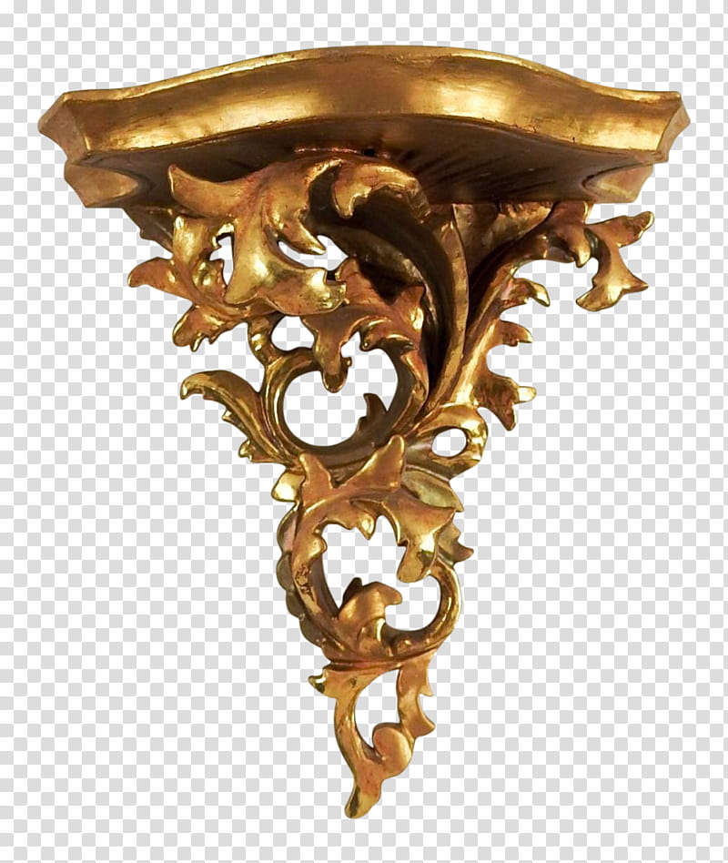 Wood Table, Shelf, Bracket, Rococo, Wall, Brass, Interior Design Services, Antique transparent background PNG clipart