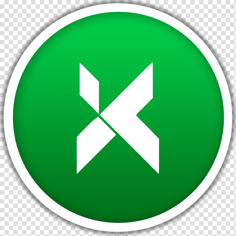Dots, green x logo transparent background PNG clipart