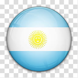 World Flag Icons, Argentina flag art transparent background PNG clipart