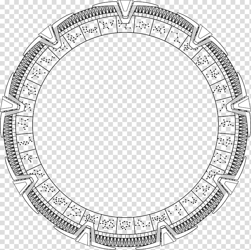 Stargate Thumbnail is Wrong, round black border transparent background PNG clipart