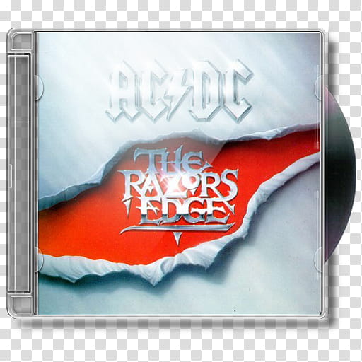 Acdc, , The Razors Edge transparent background PNG clipart