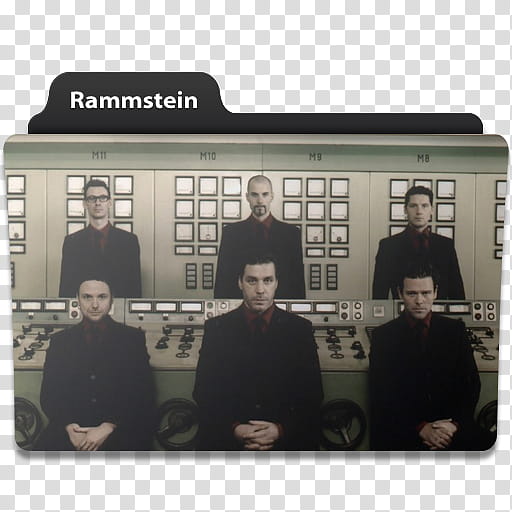 Music Folder , Rammstein file folder transparent background PNG clipart