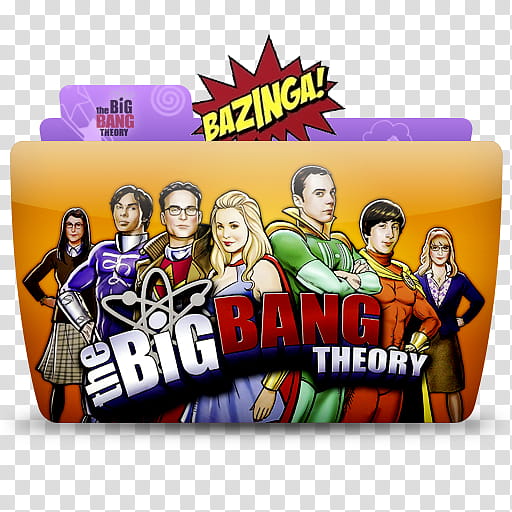 TV Folder Icons ColorFlow Set , The Big Bang Theory , The Big Bang Theory transparent background PNG clipart