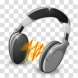 Release Shining Z , gray and black headphones transparent background PNG clipart