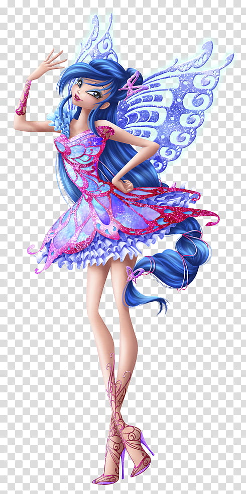 Musa Butterflix D Winx Club  transparent background PNG clipart