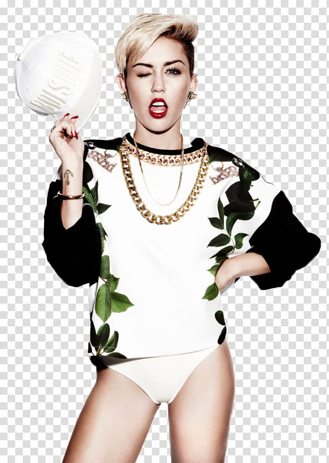 Miley Cyrus Notion Magazine transparent background PNG clipart