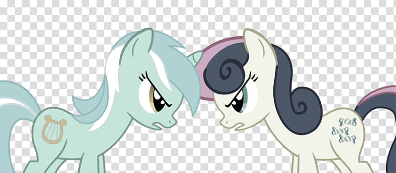 Discorded Lyra and Bon Bon transparent background PNG clipart